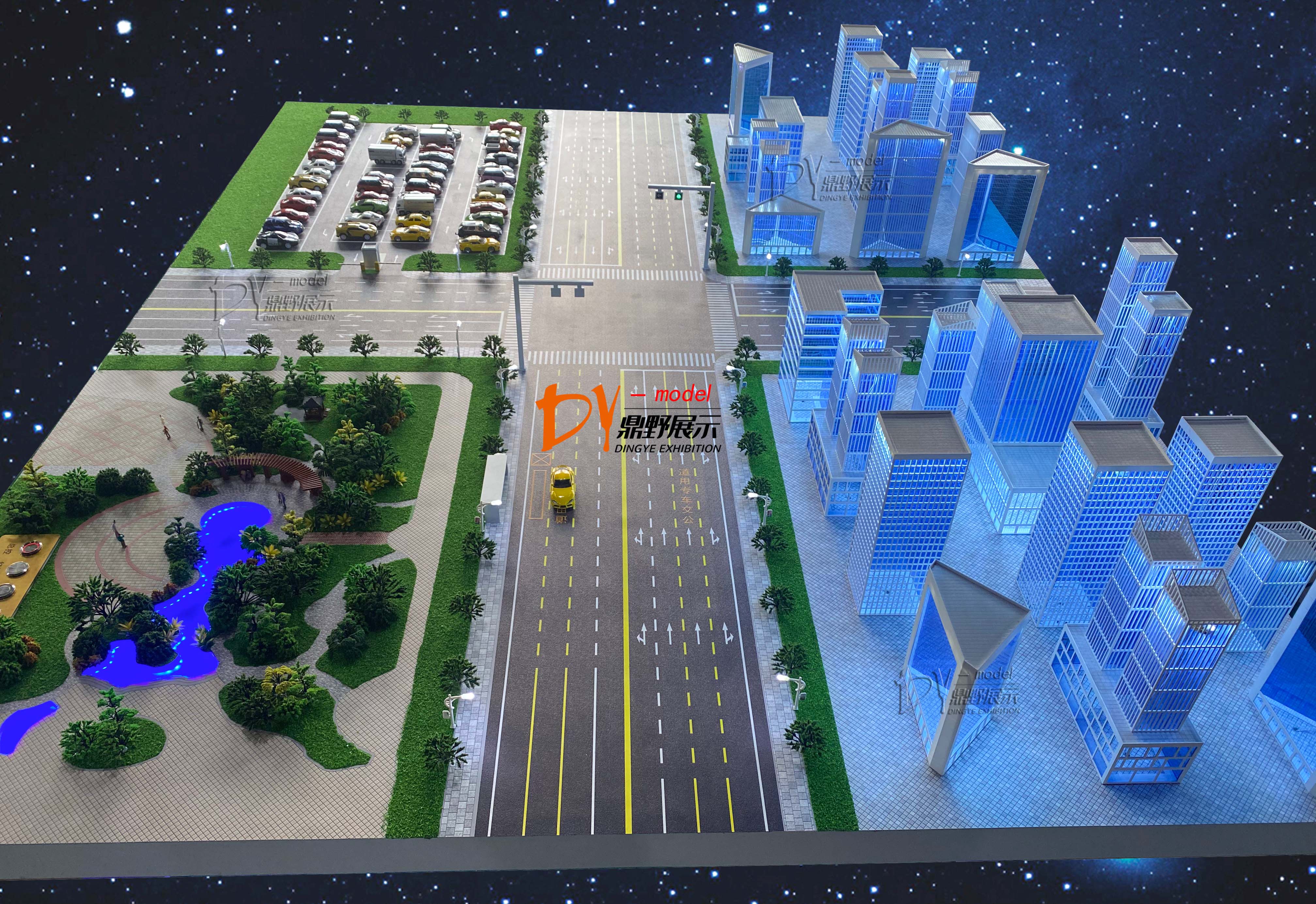 華為5G零碳智慧交通沙盤